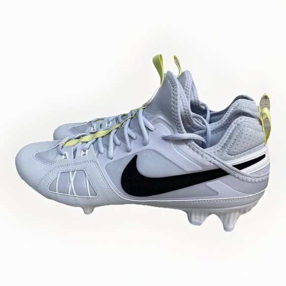 Nike Huarache 9 Varsity LAX SE Lacrosse Cleats Gray Men\'s Size 13 FZ3620-001